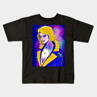 Kick Ass Space Captain Kids T-Shirt